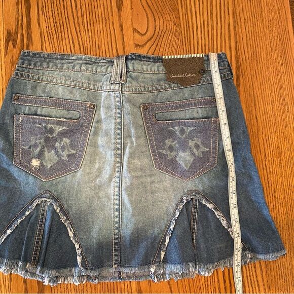 Industrial Cotton Blue Women’s Jean skirt sz9 - Picture 9 of 9